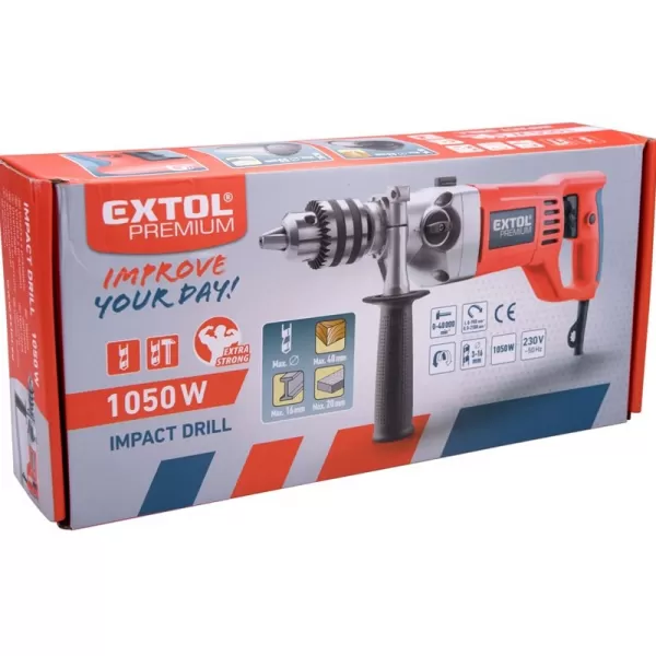 Vrtačka s příklepem 1050W EXTOL PREMIUM 8890040