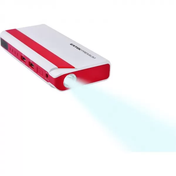 Jump startér pro benzínové motory + powerbanka 5V EXTOL PREMIUM 8897320