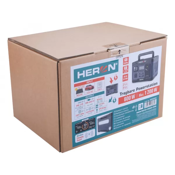Nabíjecí stanice 600W HERON 8896800