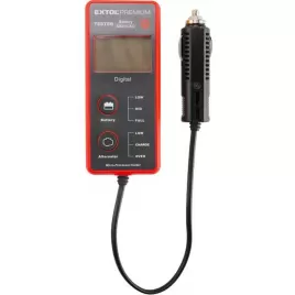 Tester autobaterie a alternátoru EXTOL PREMIUM 8897310