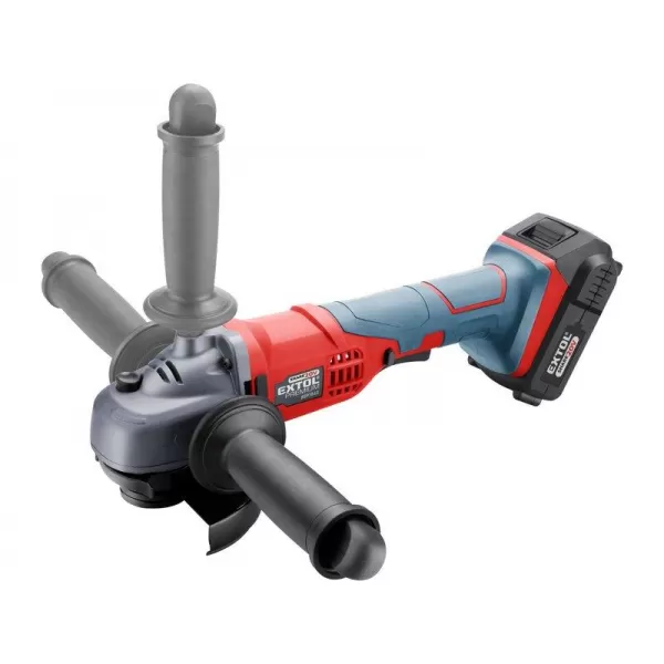 Aku úhlová bruska 115mm, 2,0Ah EXTOL PREMIUM 8891840