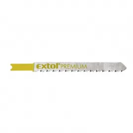 Plátky do přímočaré pily 5ks 75x2,5mm úchyt UNIVERSAL HCS EXTOL PREMIUM 8805501