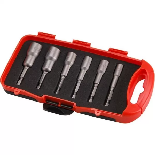 Klíče nástrčné do vrtačky sada 6ks 1/4" EXTOL PREMIUM 8819630