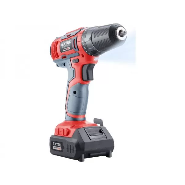 Aku vrtací šroubovák 20V, bez aku EXTOL PREMIUM 8891801