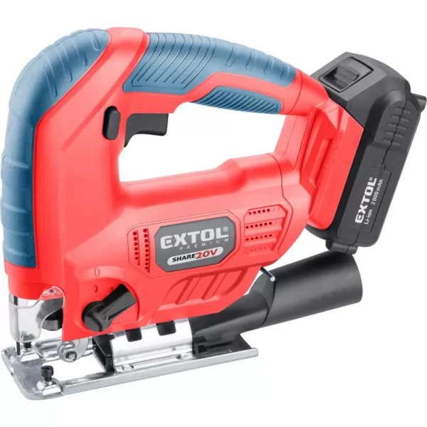 Aku přímočará pila SHARE 20V/2,0 Ah Extol Premium 8891824