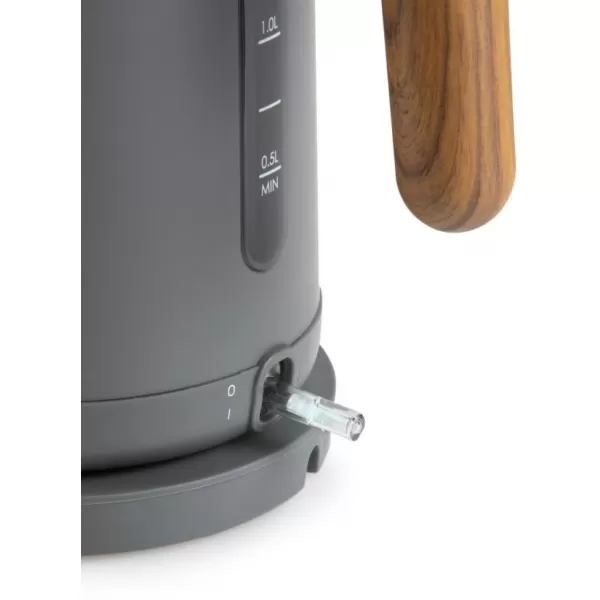 Rychlovarná konvice nerez WOOD YOU DOMO DO9268WK