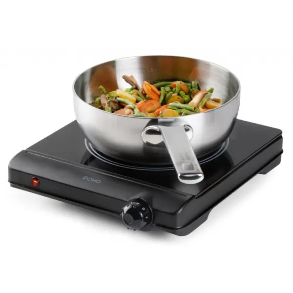 Sklokeramický jednoplotýnkový vařič DOMO DO30111KP
