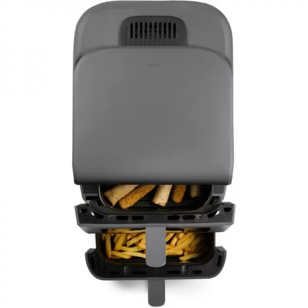 Vertikální dvojitá horkovzdušná fritéza 3,5+6,5 l - DOMO DO550FR