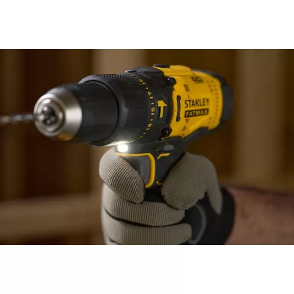 Aku vrtačka s příklepem V20 18V 2x2,0Ah Stanley FatMax SFMCD711D2K