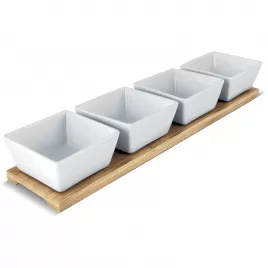 Servírovací misky 4ks Bamboo LAMART LT9020