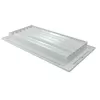 Větrací mřížka z vysoce kvalitního extrudovaného hliníku 400x100 mm, bílá DALAP 90376