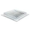 Větrací mřížka z vysoce kvalitního extrudovaného hliníku 150x150 mm, bílá DALAP 90492