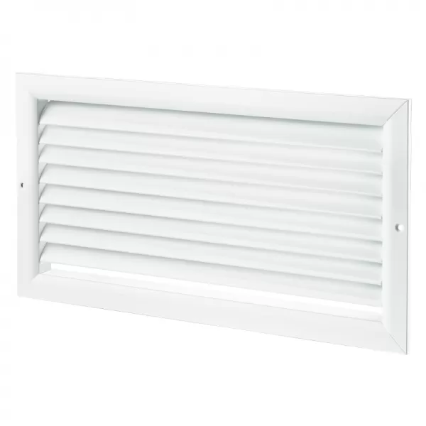 Větrací mřížka z vysoce kvalitního extrudovaného hliníku 400x200 mm, bílá DALAP 90379