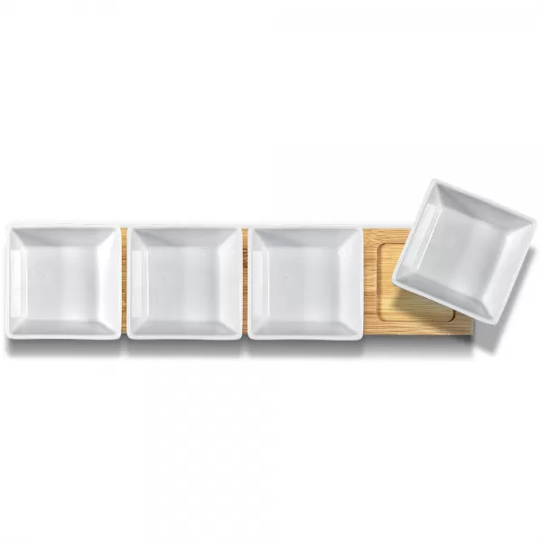 Servírovací misky 4ks Bamboo LAMART LT9020