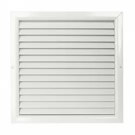 Větrací mřížka z vysoce kvalitního extrudovaného hliníku 250x250 mm, bílá DALAP 90496