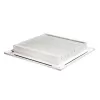 Větrací mřížka z vysoce kvalitního extrudovaného hliníku 250x250 mm, bílá DALAP 90496
