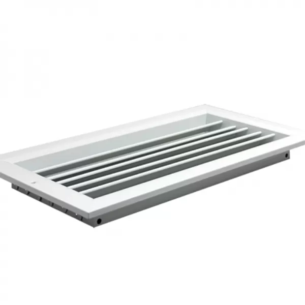 Větrací mřížka z vysoce kvalitního extrudovaného hliníku 350x100 mm, bílá DALAP 90498