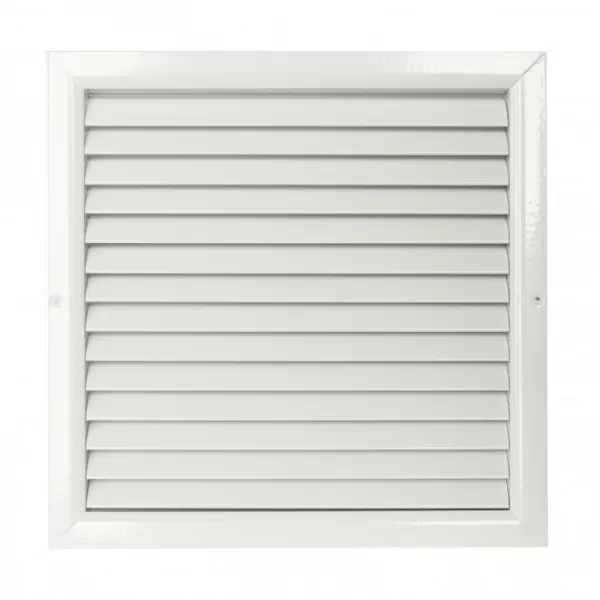 Větrací mřížka z vysoce kvalitního extrudovaného hliníku 100x100 mm, bílá DALAP 90490