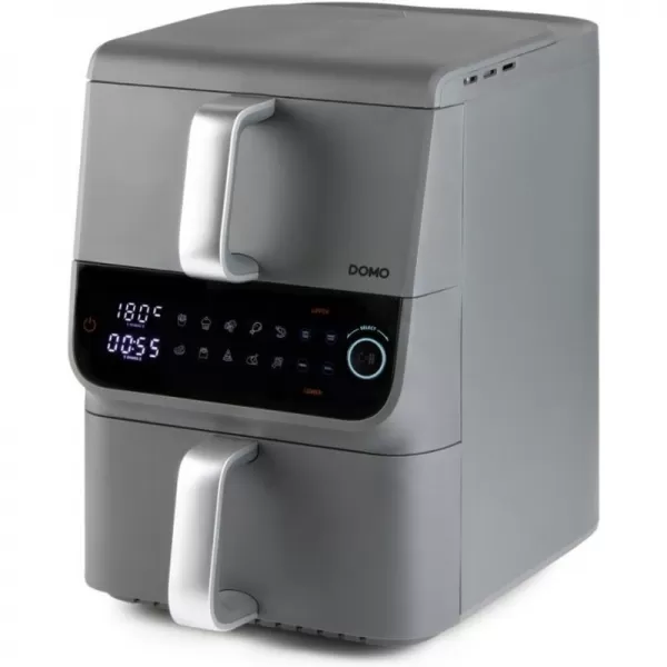 Dvojitá horkovzdušná fritéza 3,5+6,5l DOMO DO549FR