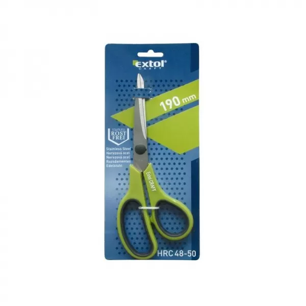 Nůžky nerez 190mm EXTOL CRAFT 9107