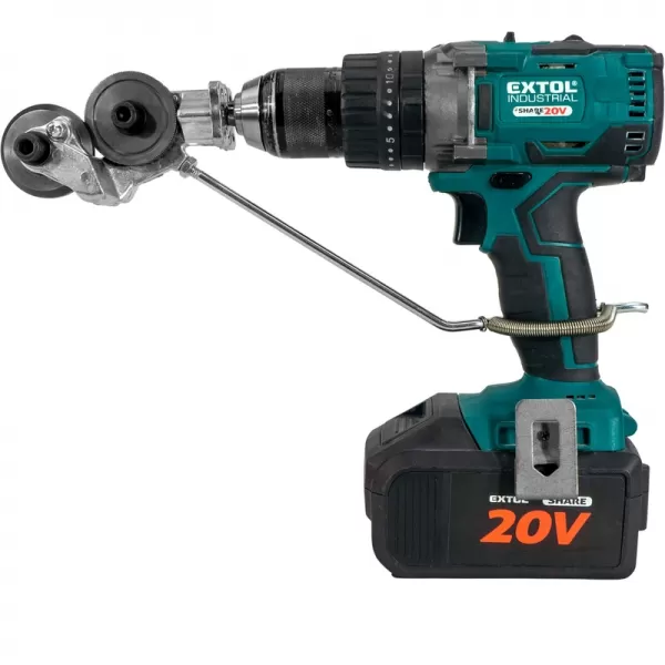 Nástavec na vrtačku k řezání plechu, do tl. max.1,2mm EXTOL CRAFT 913650