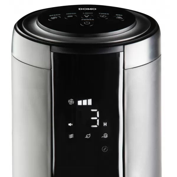 Sloupový ventilátor s ovládáním a podsvícením DOMO DO8153