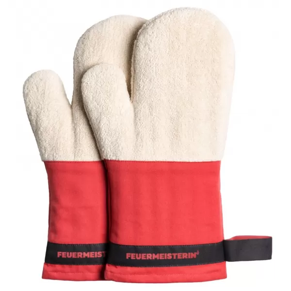 Kuchyňské rukavice Premium červené (pár)