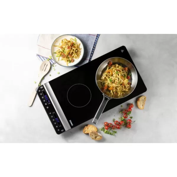 Indukční dvouplotýnkový vařič DOMO DO30211IP