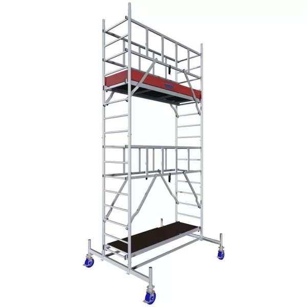Pojízdné lešení ProTec 2,0 x 0,7, prac.výška 5,3 m
