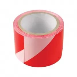 Páska výstražná červeno-bílá 75mm x 100m PE EXTOL CRAFT 9565