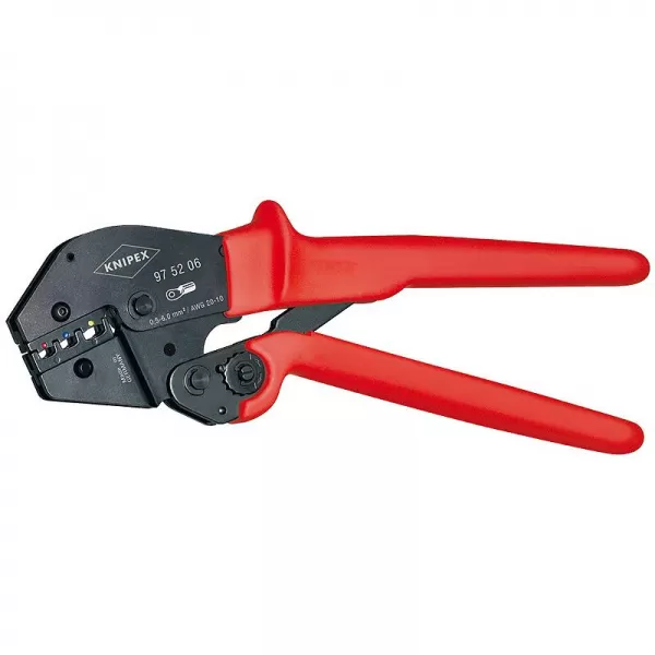 Lisovací kleště pákové také pro obsluhu oběma rukama Knipex 97 52 06