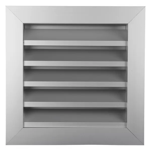 Hliníková větrací mřížka s pevnými lamelami 200x200 mm DALAP 9716