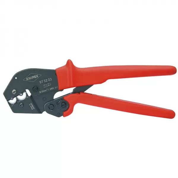 Lisovací kleště pákové také pro obsluhu oběma rukama Knipex 97 52 23