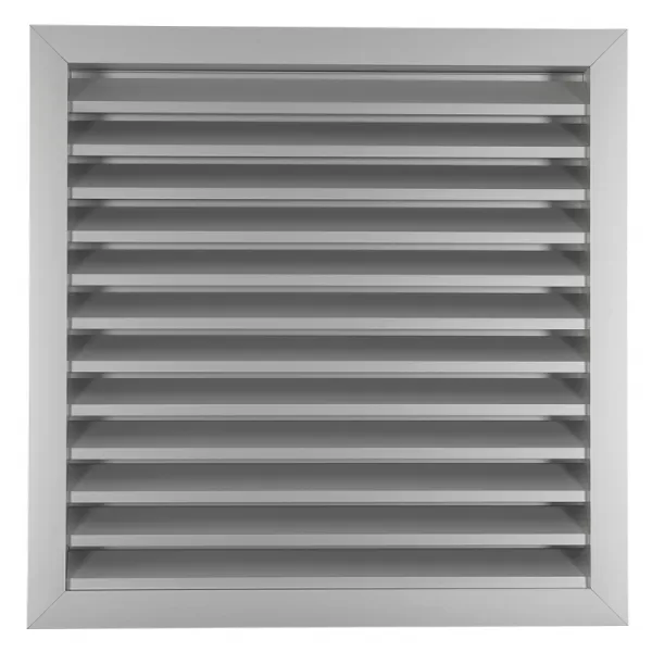 Hliníková větrací mřížka s pevnými lamelami 450x450 mm DALAP 9723
