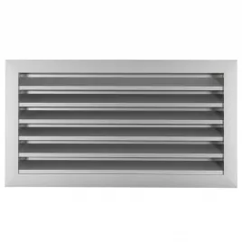 Hliníková větrací mřížka s pevnými lamelami 500x250 mm DALAP 9724