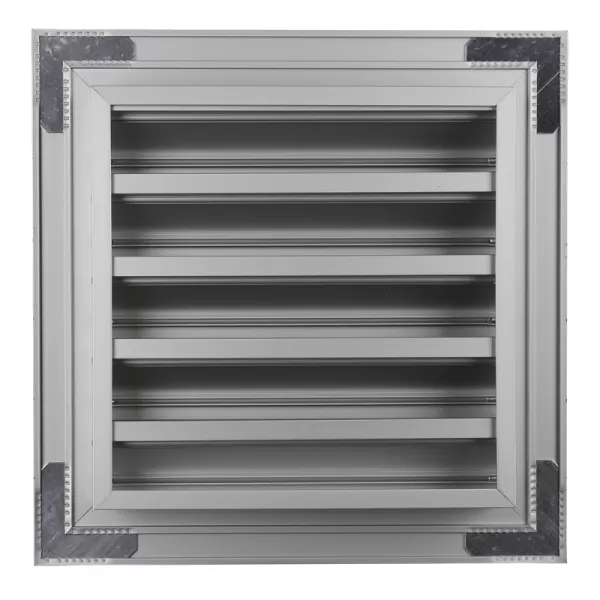 Hliníková větrací mřížka s pevnými lamelami 200x200 mm DALAP 9716