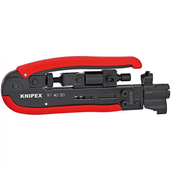 Kompresní nářadí pro koaxiální konektory Knipex 97 40 20 SB