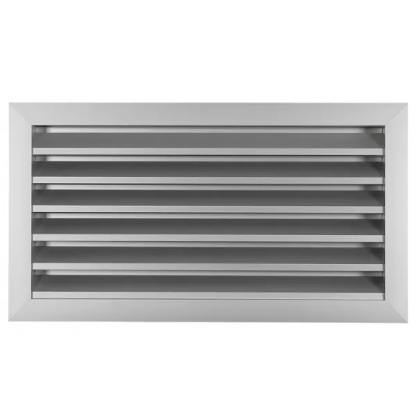 Hliníková větrací mřížka s pevnými lamelami 500x300 mm DALAP 9725