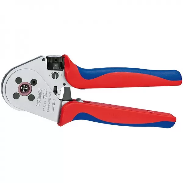 Čtyřtrnové lisovací kleště pro stočené kontakty Knipex 97 52 65 A