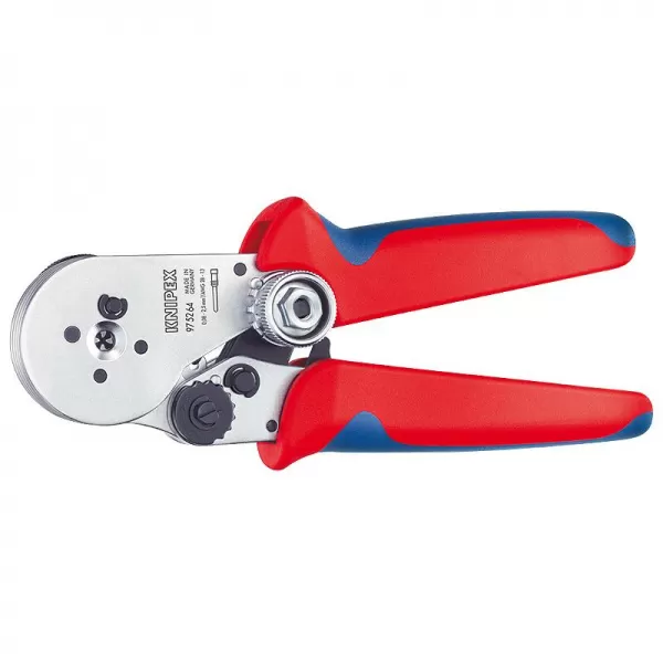 Čtyřtrnové lisovací kleště pro soustružené kontakty Knipex 97 52 64