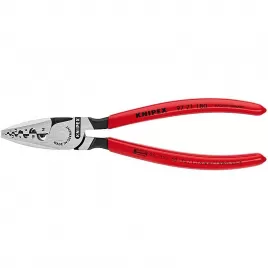 Lisovací kleště na koncové dutinky s čelním zaváděním Knipex 97 71 180