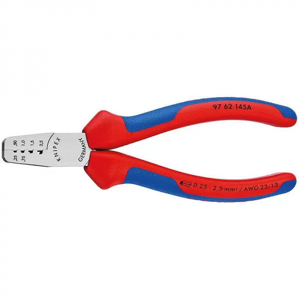 Lisovací kleště na koncové dutinky Knipex 97 62 145 A