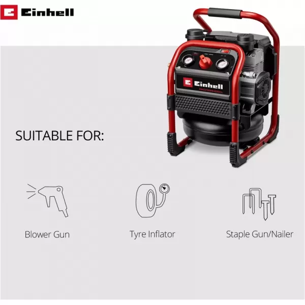 Aku kompresor 18V bez aku SILENZZO 18/160 Einhell 4020385