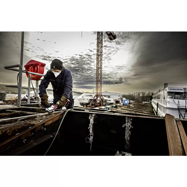 Aku úhlová bruska s pádlovým spínačem 18V/bez aku LBP 125-15 18-EC C Flex 531770