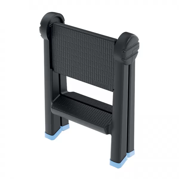 Schůdky černé TITAN LADDER 470x435x630 mm PROSPERPLAST P90010