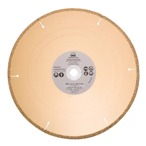 Kotouč řezný diamantový RescueForce 350x3,3x25,4mm Makita B-70568