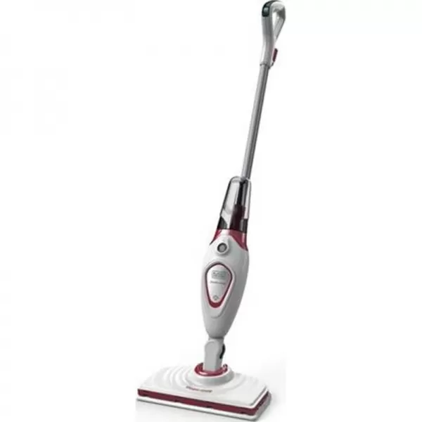 Parní mop 1600W Autoselect 2v1 bílý/červený Black&Decker BDS1616R