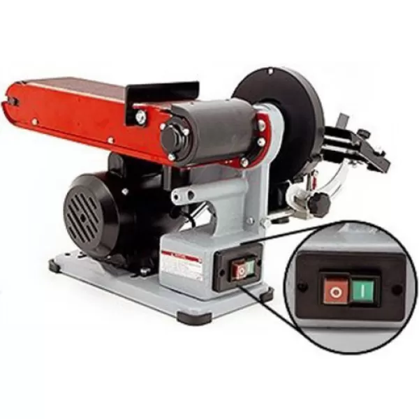 Pásová a čelní bruska 230V Holzmann BT 46ECO