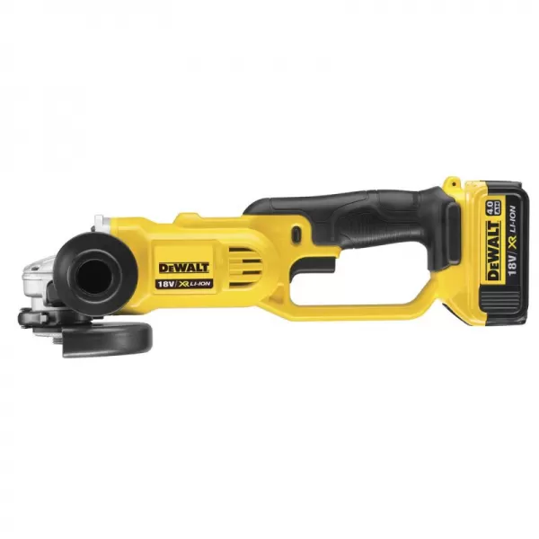 Aku úhlová bruska 125mm 18V XR 2x4,0Ah DeWALT DCG412M2