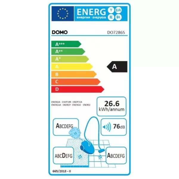 Bezsáčkový cyklónový vysavač AAA DOMO DO7286S